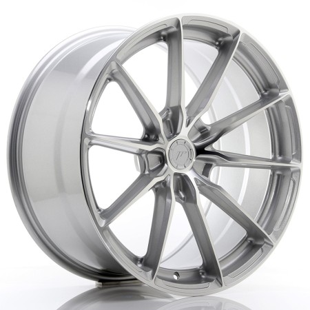 Cerchio in lega JR Wheels JR37 20x10 ET20-45 5H BLANK Silver Machined Face