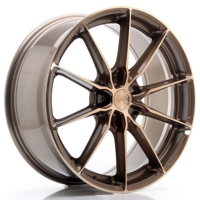 Cerchio in lega JR Wheels JR37 20x8,5 ET45 5x112 Platinum Bronze