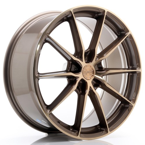 Cerchio in lega JR Wheels JR37 20x9 ET20-45 5H BLANK Platinum Bronze