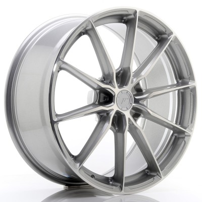 Cerchio in lega JR Wheels JR37 20x9 ET20-45 5H BLANK Silver Machined Face