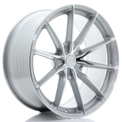 Cerchio in lega JR Wheels JR37 21x10 ET10-41 5H BLANK Silver Machined