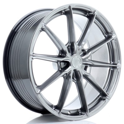 Cerchio in lega JR Wheels JR37 21x10 ET10-64 5H BLANK Hyper Black