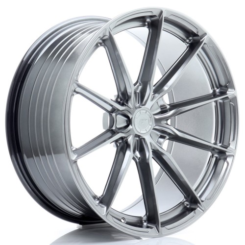 Cerchio in lega JR Wheels JR37 21x10,5 ET10-46 5H BLANK Hyper Black