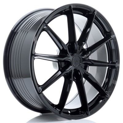 Cerchio in lega JR Wheels JR37 21x9 ET10-52 5H BLANK Glossy Black