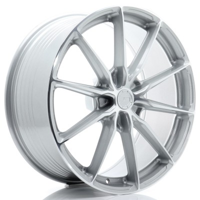 Cerchio in lega JR Wheels JR37 21x9 ET10-52 5H BLANK Silver Machined