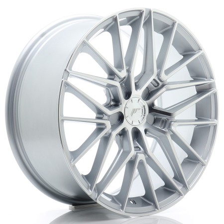 Cerchio in lega JR Wheels JR38 18x8 ET20-45 5H BLANK Silver Machined Face