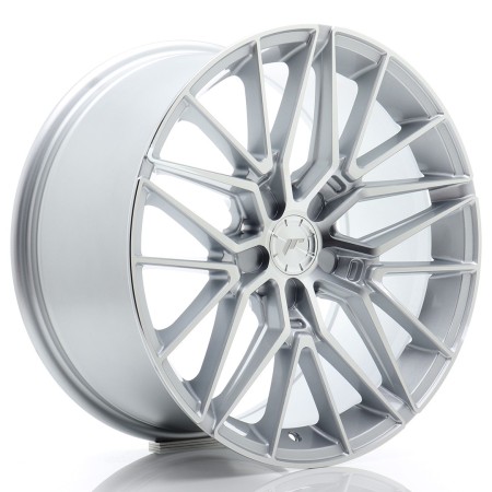 Cerchio in lega JR Wheels JR38 18x9 ET20-45 5H BLANK Silver Machined Face