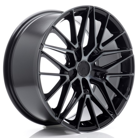 Cerchio in lega JR Wheels JR38 19x8 ET20-40 5H BLANK Black Machined w/Tinted Face