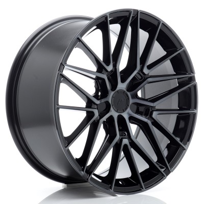 Cerchio in lega JR Wheels JR38 19x9 ET20-40 5H BLANK Black Machined w/Tinted Face