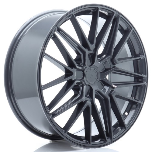 Cerchio in lega JR Wheels JR38 21x9,5 ET14-58 5H BLANK Hyper Gray
