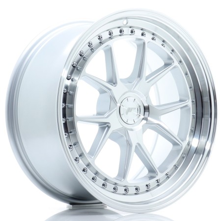 Cerchio in lega JR Wheels JR39 18x8,5 ET15-35 5H BLANK Silver Machined Face