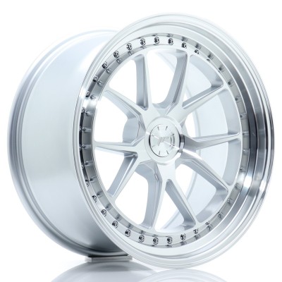 Cerchio in lega JR Wheels JR39 19x10 ET15-40 5H BLANK Silver Machined Face