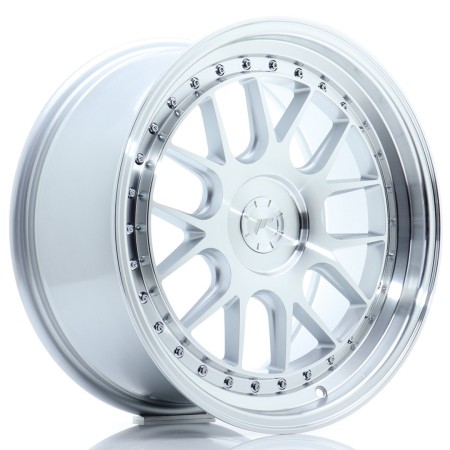 Cerchio in lega JR Wheels JR40 18x8,5 ET15-35 5H BLANK Silver Machined Face