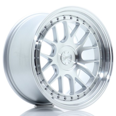 Cerchio in lega JR Wheels JR40 18x9,5 ET15-35 5H BLANK Silver Machined Face