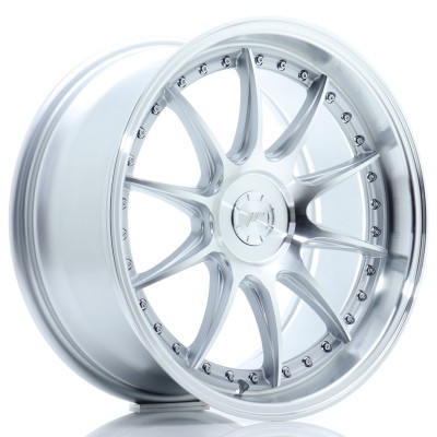 Cerchio in lega JR Wheels JR41 18x8,5 ET15-35 5H BLANK Silver Machined Face