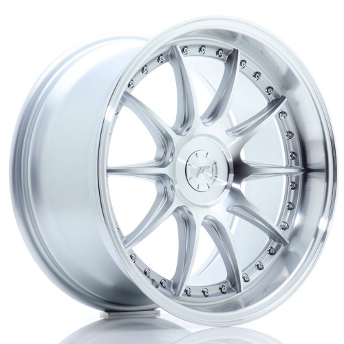 Cerchio in lega JR Wheels JR41 18x9,5 ET15-35 5H BLANK Silver Machined Face