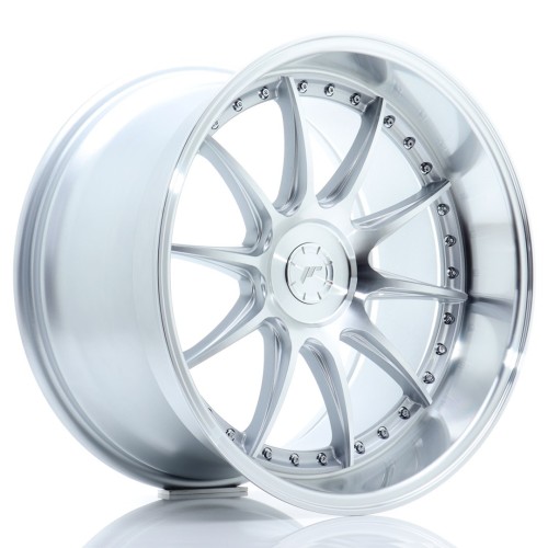 Cerchio in lega JR Wheels JR41 19x11 ET12-25 5H BLANK Silver Machined Face