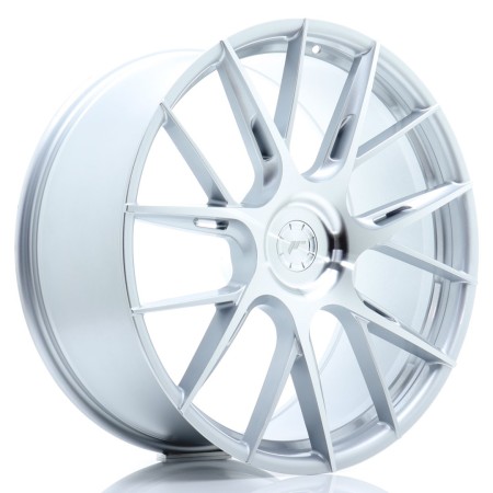 Cerchio in lega JR Wheels JR42 22x9 ET20-42 5H BLANK Silver Machined Face