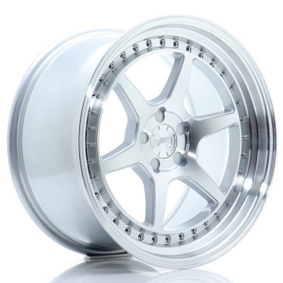 Cerchio in lega JR Wheels JR43 18x9,5 ET15-35 5H BLANK Silver w/Machined Face