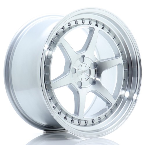 Cerchio in lega JR Wheels JR43 18x9,5 ET15-35 5H BLANK Silver w/Machined Face