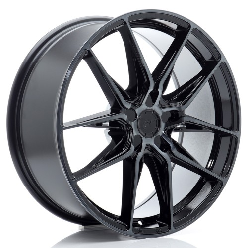 Cerchio in lega JR Wheels JR44 19x8 ET20-40 5H BLANK Black Machined w/Tinted Face