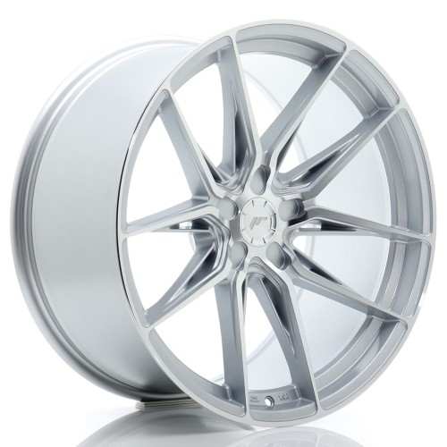 Cerchio in lega JR Wheels JR44 20x10,5 ET15-42 5H BLANK Silver w/ Machined Face