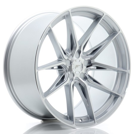 Cerchio in lega JR Wheels JR44 20x10,5 ET15-42 5H BLANK Silver w/ Machined Face
