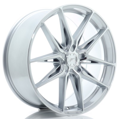 Cerchio in lega JR Wheels JR44 21x9,5 ET20-45 5H BLANK Silver w/ Machined Face
