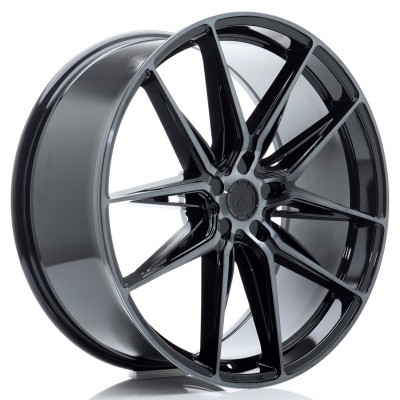 Cerchio in lega JR Wheels JR44 22x9 ET15-35 5H BLANK Black Machined w/Tinted Face
