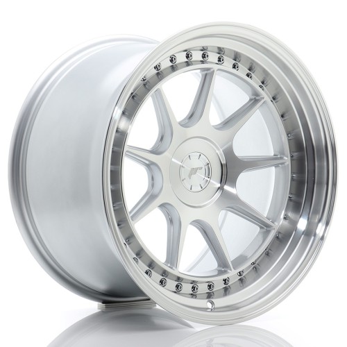 Cerchio in lega JR Wheels JR47 18x10,5 ET15-22 5H BLANK Silver Machined Face