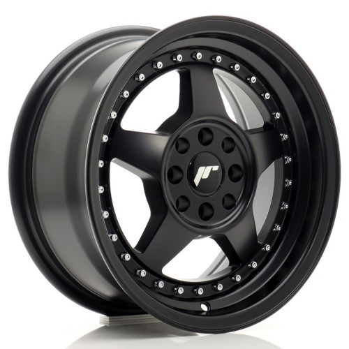 Cerchio in lega JR Wheels JR6 15x7 ET25 4x100/108 Matt Black