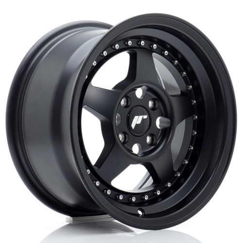 Cerchio in lega JR Wheels JR6 15x8 ET25 4x100 Matt Black