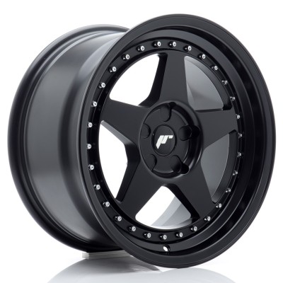 Cerchio in lega JR Wheels JR6 17x9 ET20-35 5H BLANK Matt Black