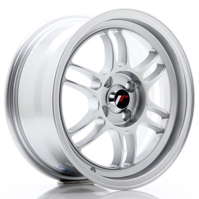 Cerchio in lega JR Wheels JR7 15x7 ET38 4x100 Silver