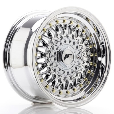 Cerchio in lega JR Wheels JR9 15x8 ET20 4x100/108 Chrome
