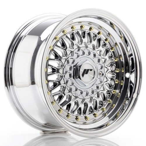 Cerchio in lega JR Wheels JR9 15x8 ET20 4x100/108 Chrome