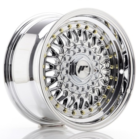 Cerchio in lega JR Wheels JR9 15x8 ET20 4x100/108 Chrome