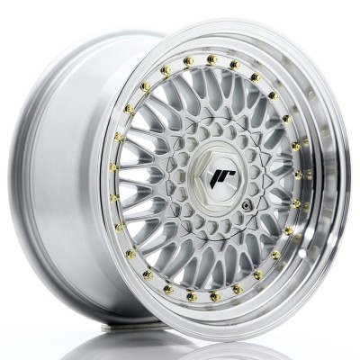 Cerchio in lega JR Wheels JR9 16x8 ET25 BLANK Silver w/Machined Lip