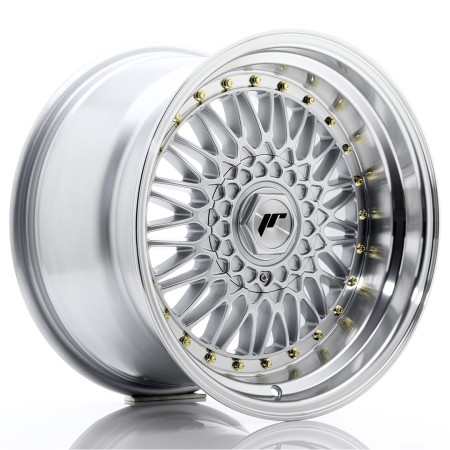 Cerchio in lega JR Wheels JR9 17x10 ET20 BLANK Silver w/Machined Lip