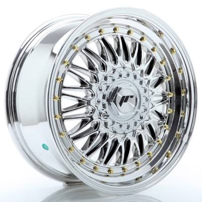 Cerchio in lega JR Wheels JR9 17x7,5 ET20 4x100/108 Chrome