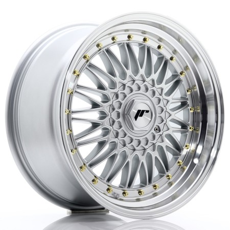 Cerchio in lega JR Wheels JR9 18x9 ET40 5x112/114 Silver w/Machined Lip