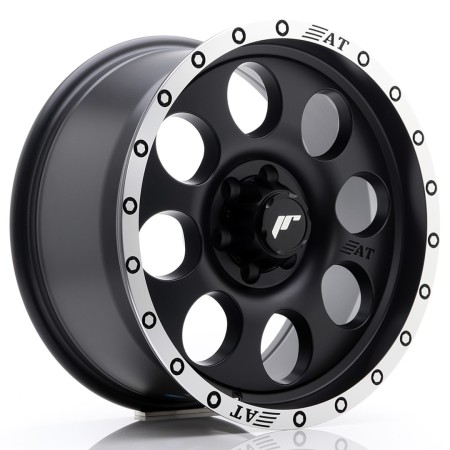 Cerchio in lega JR Wheels JRX4 17x8.5 ET20 6x139.7 Matt Black w/Machined Lip