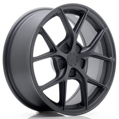 Cerchio in lega JR Wheels SL01 17x7 ET20-40 5H BLANK Matt Gun Metal
