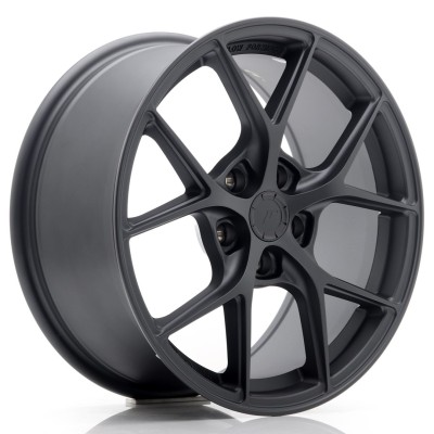 Cerchio in lega JR Wheels SL01 17x8 ET35 5x100 Matt Gun Metal