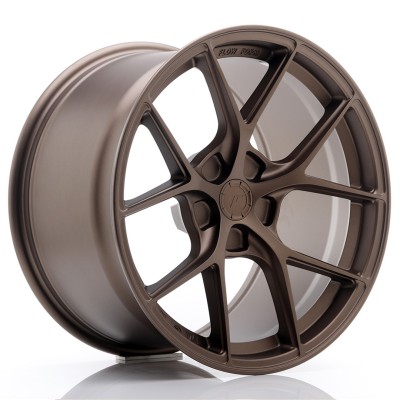 Cerchio in lega JR Wheels SL01 18x10,5 ET25-38 5H BLANK Matt Bronze