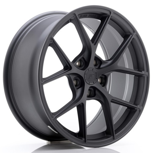 Cerchio in lega JR Wheels SL01 18x8 ET40 5x100 Matt Gun Metal