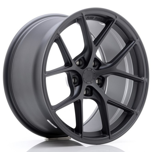 Cerchio in lega JR Wheels SL01 18x9,5 ET38 5x120 Matt Gun Metal