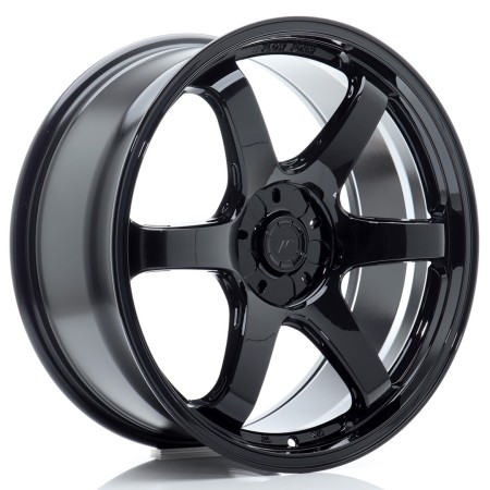 Cerchio in lega JR Wheels SL03 19x8 ET20-35 5H BLANK Gloss Black