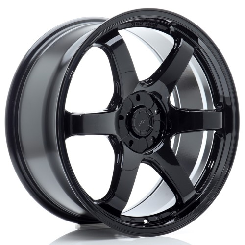 Cerchio in lega JR Wheels SL03 19x8,5 ET20-42 5H BLANK Gloss Black
