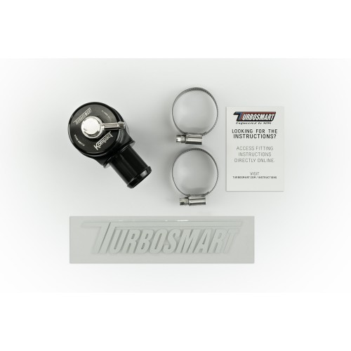 Turbosmart TS-0203-1222 Valvola pop off Kompact Plumb Back (ricircolo interno) attacco da 25mm blow off
